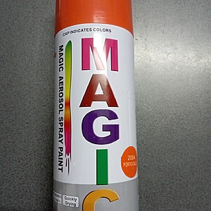 Spray vopsea portocaliu