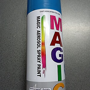 Spray vopsea albastru