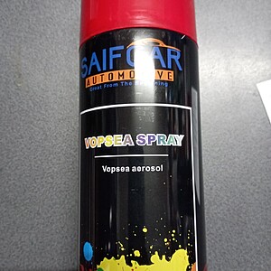 Spray vopsea rosu