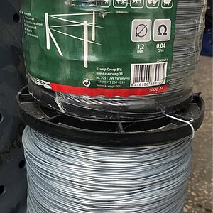 Sarma galvanizata pentru gard electric