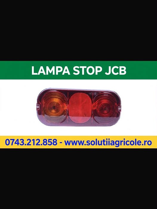 Lampa stop spate 12V pentru JCB